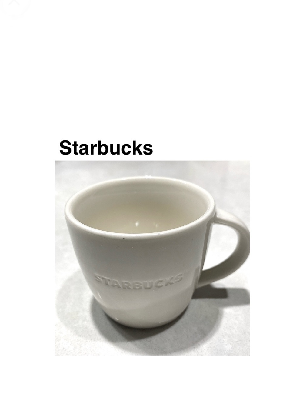 Starbucks At House Authentic Demitasse Espresso Coffee Mug, 3 Fl Oz ⭐️⭐️⭐️